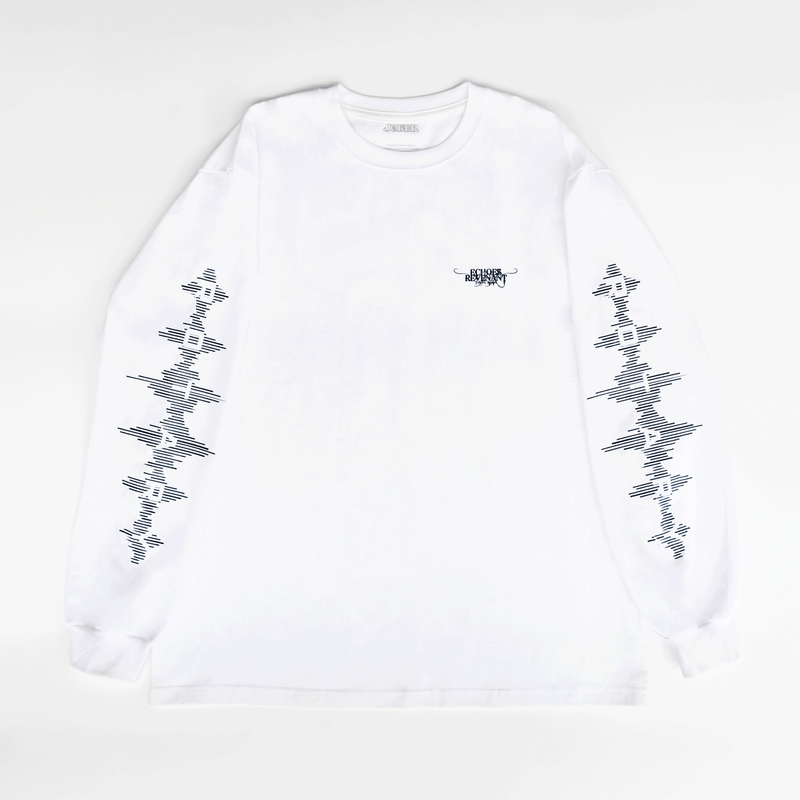 ECHOES 001 REVENANT LONG SLEEVE TEE - WHITE