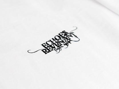 ECHOES 001 REVENANT LONG SLEEVE TEE - WHITE