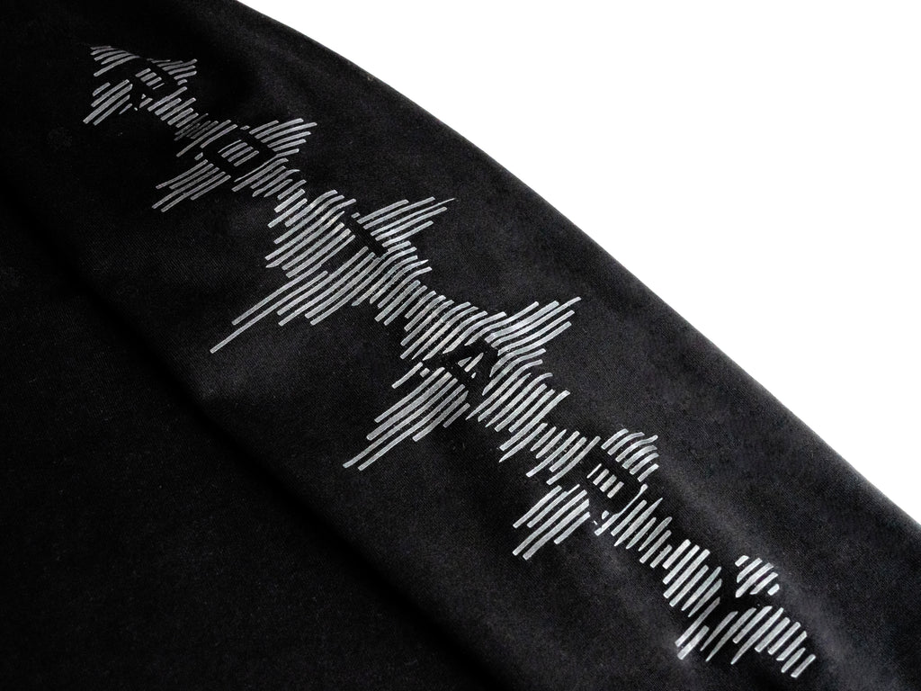 ECHOES 001 REVENANT LONG SLEEVE TEE — BLACK