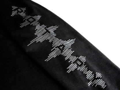 ECHOES 001 REVENANT LONG SLEEVE TEE - BLACK