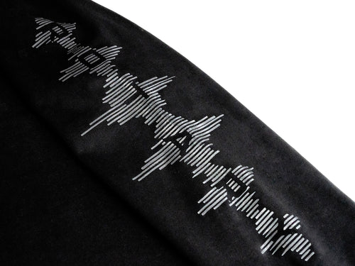 ECHOES 001 REVENANT LONG SLEEVE TEE — BLACK