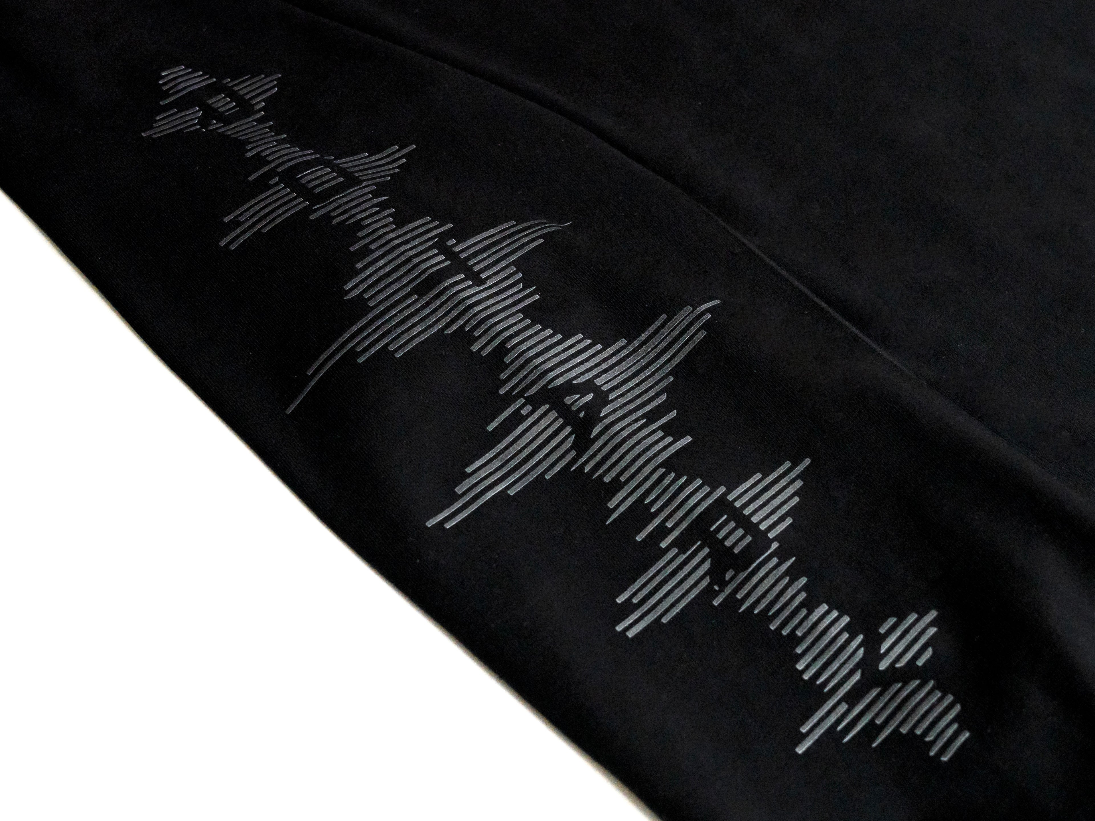 ECHOES 001 REVENANT LONG SLEEVE TEE — BLACK