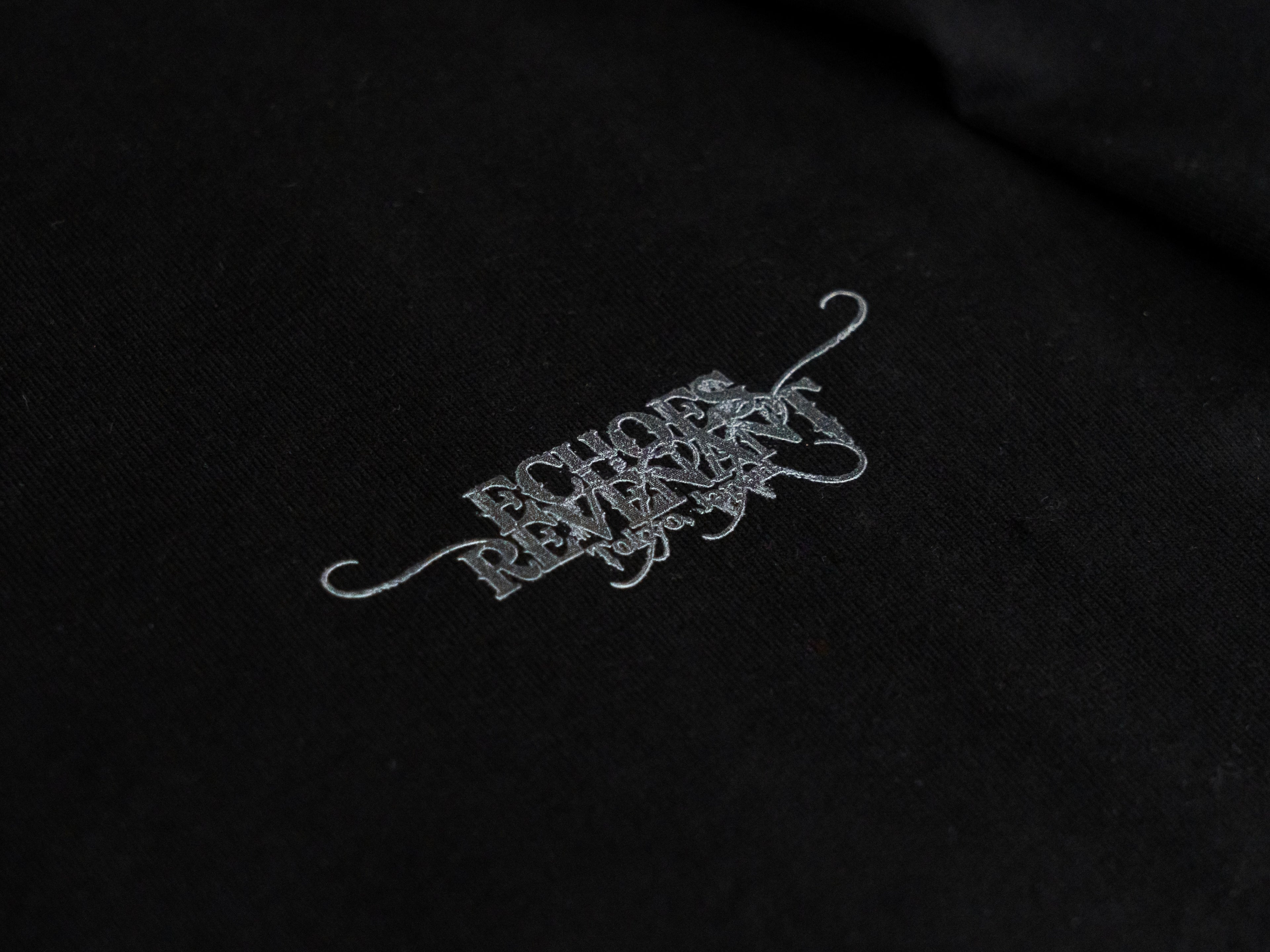 ECHOES 001 REVENANT LONG SLEEVE TEE — BLACK