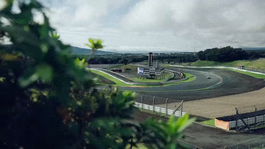 Fuji Speedway circuit at the opening of REVENANT Development Test 02