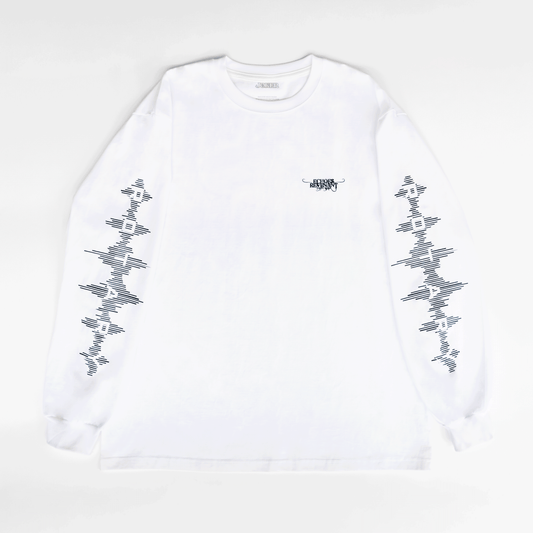 ECHOES 001 REVENANT LONG SLEEVE TEE - WHITE