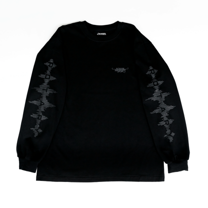 ECHOES 001 REVENANT LONG SLEEVE TEE - BLACK